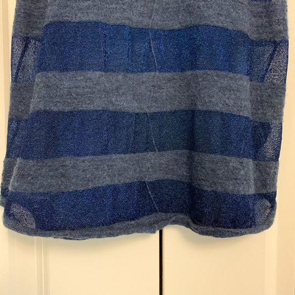 ❤️Zadig & Voltaire Sleeveless Knit Top Metallic M - Picture 4 of 8